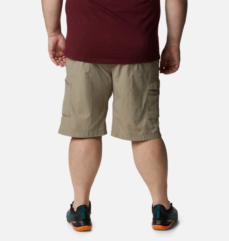 Men's Columbia Silver Ridge Cargo Shorts Khaki | Plus Size CA-H6C34